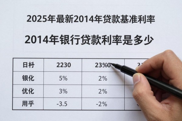 2025年最新2014年贷款基准利率：2014年银行贷款利率是多少