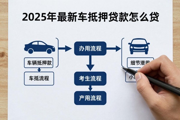 2025年最新车抵押贷款怎么贷：车辆抵押贷款办理流程有哪些