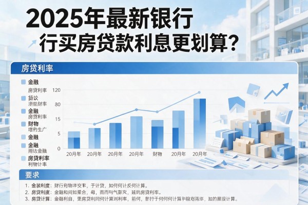 2025年最新银行买房贷款利息：房贷利率如何计算更划算？