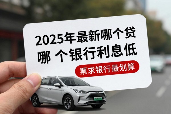 2025年最新贷款买车哪个银行利息低：2025年哪家银行车贷最划算