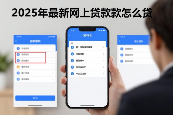 2025年最新网上贷款怎么贷：网上借款申请流程有哪些步骤