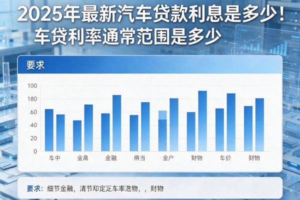 2025年最新汽车贷款利息是多少：车贷利率通常范围是多少
