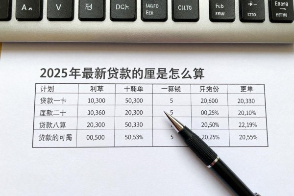 2025年最新贷款的厘是怎么算的：贷款利息中的厘如何计算