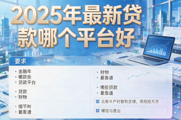 2025年最新贷款哪个平台好：2025年哪些贷款平台最靠谱