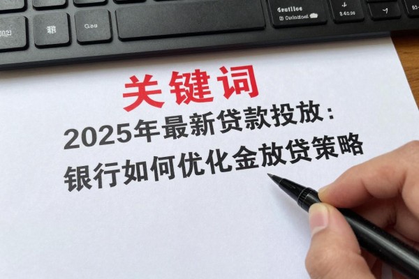 2025年最新贷款投放：银行如何优化资金放贷策略