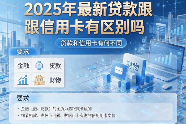 2025年最新贷款跟信用卡有区别吗：贷款和信用卡有何不同