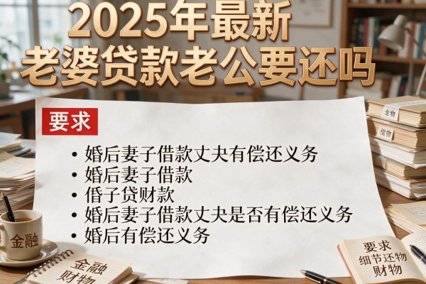 2025年最新老婆贷款老公要还吗：婚后妻子借款丈夫是否有偿还义务