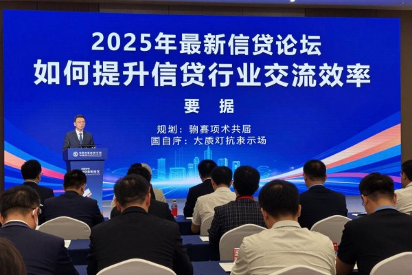 2025年最新信贷论坛：如何提升信贷行业交流效率