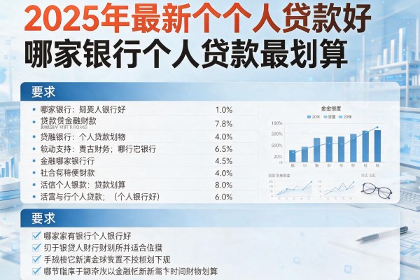 2025年最新个人贷款哪个银行好：哪家银行个人贷款最划算