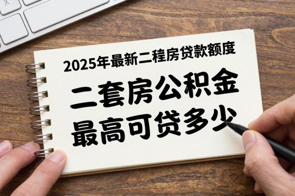 2025年最新二套房贷款额度：二套房公积金最高可贷多少