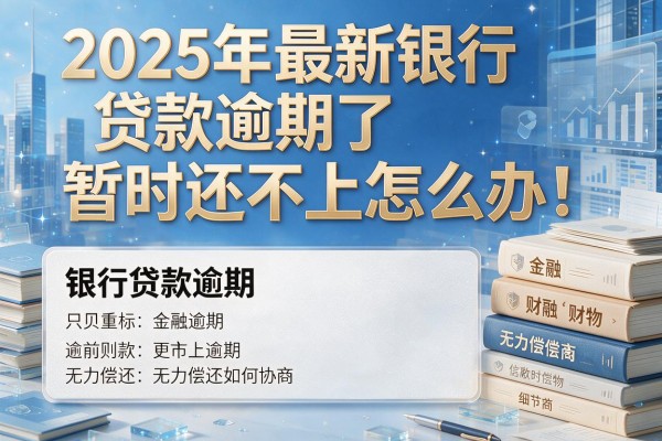 2025年最新银行贷款逾期了暂时还不上怎么办：银行贷款逾期无力偿还如何协商