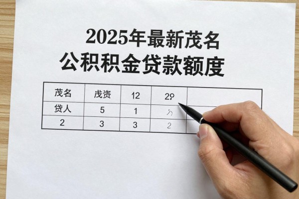 2025年最新茂名公积金贷款额度：茂名公积金最高能贷多少款