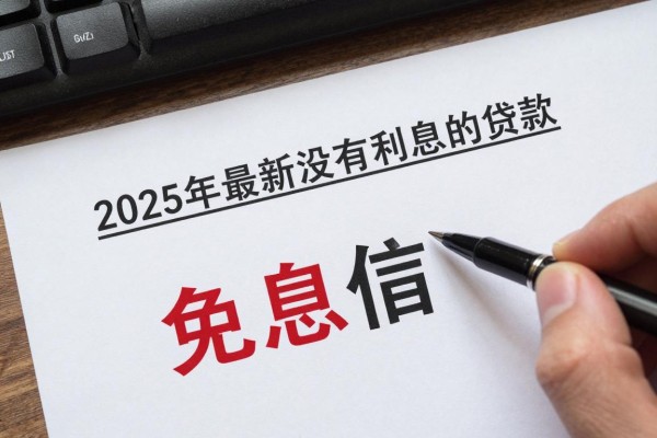 2025年最新没有利息的贷款：如何申请免息借款