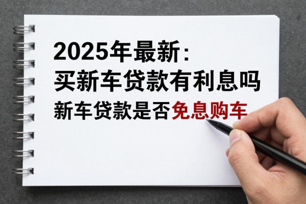 2025年最新买新车贷款有利息吗：新车贷款是否免息购车