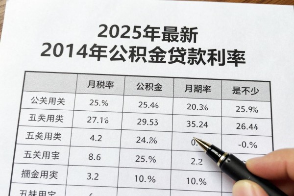 2025年最新2014年公积金贷款利率：2014年公积金贷款月供是多少