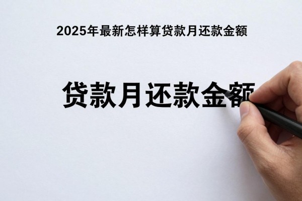 2025年最新怎样算贷款月还款金额：如何计算每月贷款还款额