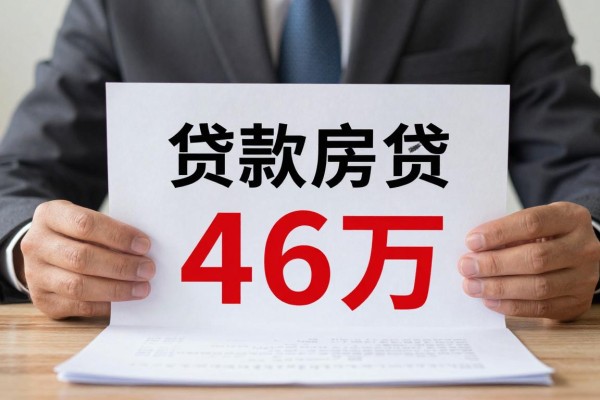 2025年最新贷款46万30年还多少钱：46万房贷30年月供要还多少