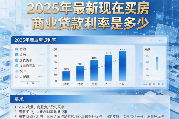 2025年最新现在买房商业贷款利率是多少：2025年商业房贷利率最新标准