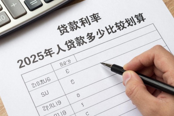 2025年最新个人贷款利率：贷款月供多少比较划算