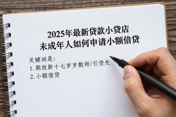 2025年最新十七岁贷款小额贷款：未成年人如何申请小额借贷