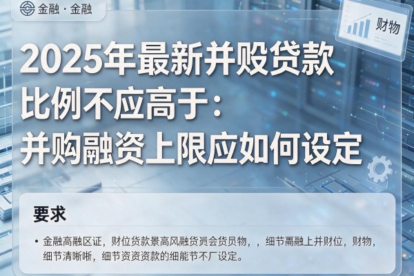 2025年最新并购贷款比例不应高于：并购融资上限应如何设定