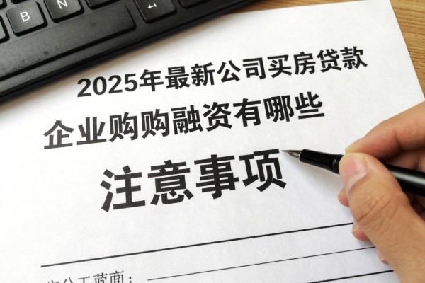 2025年最新公司买房贷款：企业购房融资有哪些注意事项