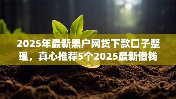 2025年最新黑户网贷下款口子整理,真心推荐5个2025最新借钱app来袭! 2025年最新黑户网贷下款口子整理,真心推荐5个2025最新借钱app来袭!