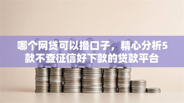 哪个网贷可以撸口子,精心分析5款不查征信好下款的贷款平台 哪个网贷可以撸口子,精心分析5款不查征信好下款的贷款平台
