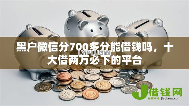 黑户微信分700多分能借钱吗，十大借两万必下的平台