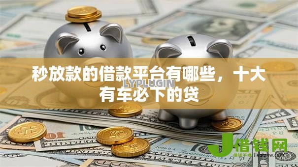 秒放款的借款平台有哪些,十大有车必下的贷 秒放款的借款平台有哪些,十大有车必下的贷