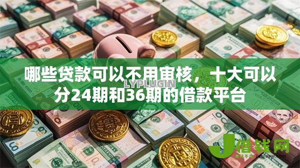 哪些贷款可以不用审核，十大可以分24期和36期的借款平台
