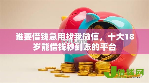 谁要借钱急用找我微信,十大18岁能借钱秒到账的平台 谁要借钱急用找我微信,十大18岁能借钱秒到账的平台