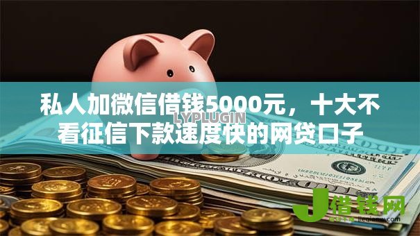 私人加微信借钱5000元,十大不看征信下款速度快的网贷口子 私人加微信借钱5000元,十大不看征信下款速度快的网贷口子