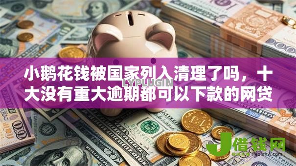 小鹅花钱被国家列入清理了吗，十大没有重大逾期都可以下款的网贷口子