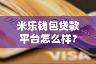 米乐钱包贷款平台怎么样?真实用户经验分享与全面解析 米乐钱包贷款平台怎么样?真实用户经验分享与全面解析