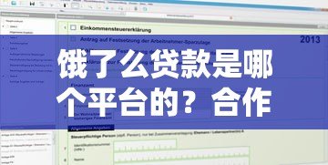 饿了么贷款是哪个平台的?合作机构及申请攻略解析 饿了么贷款是哪个平台的?合作机构及申请攻略解析