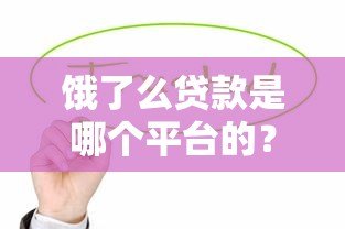 饿了么贷款是哪个平台的?合作机构及申请攻略解析 饿了么贷款是哪个平台的?合作机构及申请攻略解析