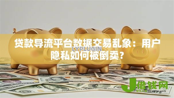 贷款导流平台数据交易乱象：用户隐私如何被倒卖？