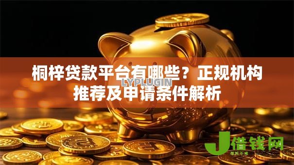 桐梓贷款平台有哪些?正规机构推荐及申请条件解析 桐梓贷款平台有哪些?正规机构推荐及申请条件解析