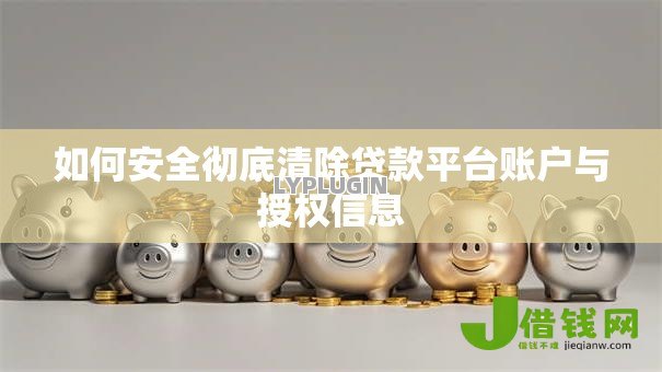 如何安全彻底清除贷款平台账户与授权信息