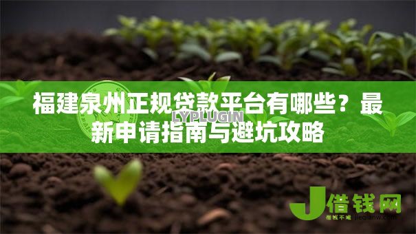 福建泉州正规贷款平台有哪些?最新申请指南与避坑攻略 福建泉州正规贷款平台有哪些?最新申请指南与避坑攻略