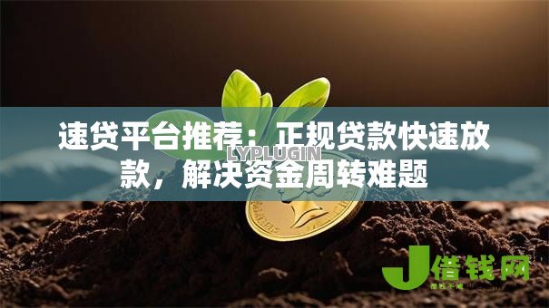 速贷平台推荐:正规贷款快速放款,解决资金周转难题 速贷平台推荐:正规贷款快速放款,解决资金周转难题