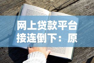 网上贷款平台接连倒下：原因解析与用户应对策略