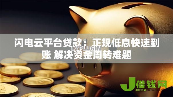 闪电云平台贷款:正规低息快速到账 解决资金周转难题 闪电云平台贷款:正规低息快速到账 解决资金周转难题