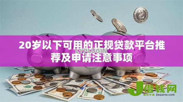 20岁以下可用的正规贷款平台推荐及申请注意事项