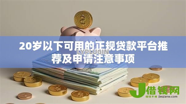 20岁以下可用的正规贷款平台推荐及申请注意事项