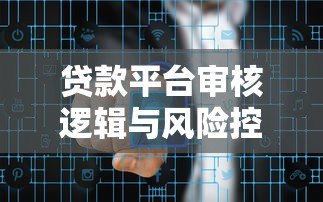 贷款平台审核逻辑与风险控制全解析