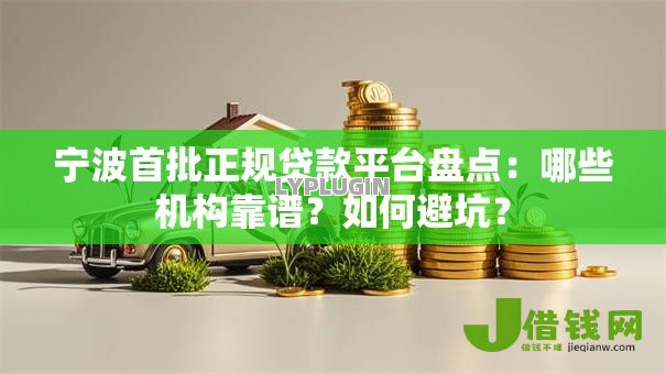宁波首批正规贷款平台盘点：哪些机构靠谱？如何避坑？