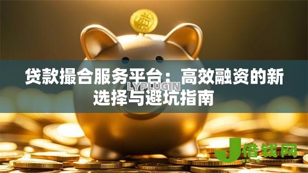 贷款撮合服务平台：高效融资的新选择与避坑指南