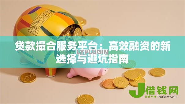 贷款撮合服务平台：高效融资的新选择与避坑指南